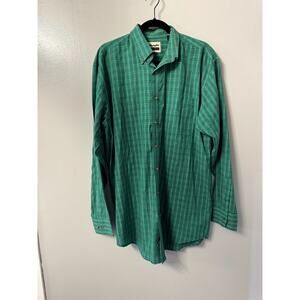 Wrangler Riata L Tall  Plaid Long-sleeve Button Down